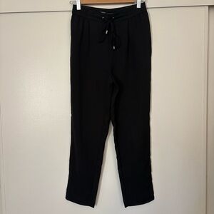 Zara Women’s Black Joggers with Drawstring